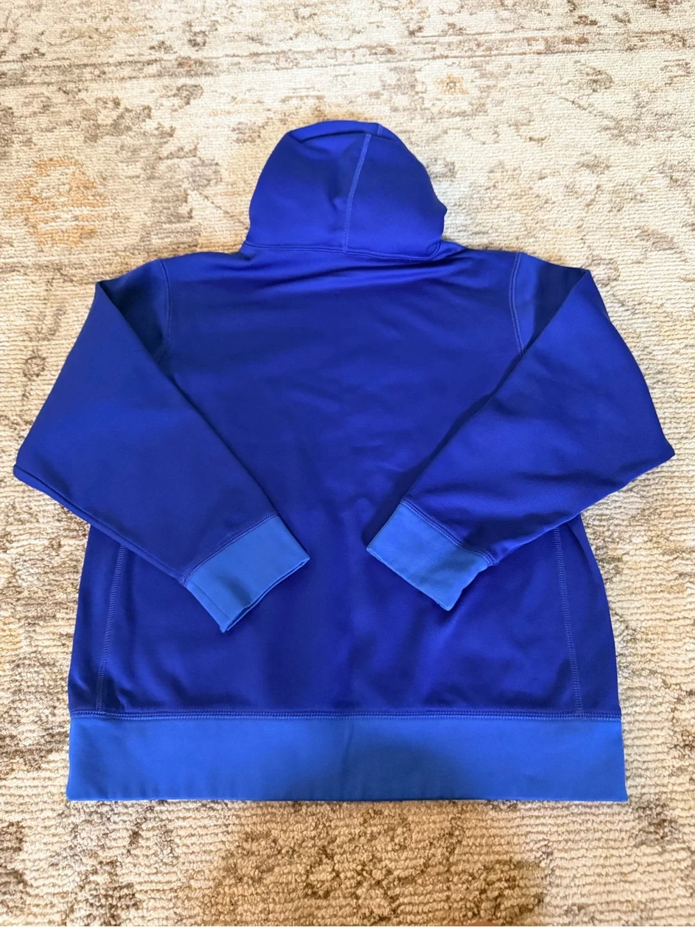 Nike Blue Therma-FIT Hooded Pullover